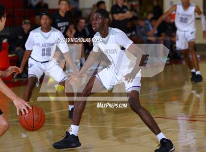 Thumbnail 1 in Bishop Montgomery vs St. Anthony (Ryse Williams/Pac Shores Tournament) photogallery.