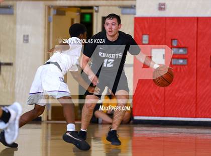 Thumbnail 3 in Bishop Montgomery vs St. Anthony (Ryse Williams/Pac Shores Tournament) photogallery.