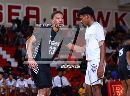 Thumbnail 2 in Bishop Montgomery vs St. Anthony (Ryse Williams/Pac Shores Tournament) photogallery.