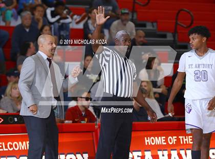 Thumbnail 3 in Bishop Montgomery vs St. Anthony (Ryse Williams/Pac Shores Tournament) photogallery.