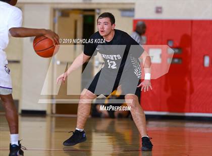 Thumbnail 1 in Bishop Montgomery vs St. Anthony (Ryse Williams/Pac Shores Tournament) photogallery.