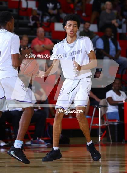 Thumbnail 2 in Bishop Montgomery vs St. Anthony (Ryse Williams/Pac Shores Tournament) photogallery.