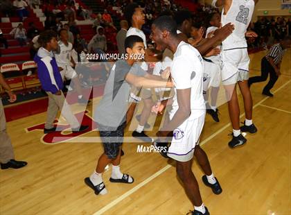 Thumbnail 1 in Bishop Montgomery vs St. Anthony (Ryse Williams/Pac Shores Tournament) photogallery.