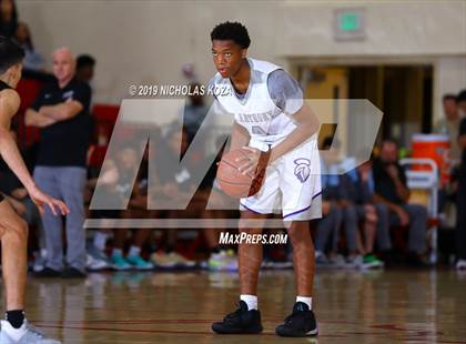 Thumbnail 2 in Bishop Montgomery vs St. Anthony (Ryse Williams/Pac Shores Tournament) photogallery.