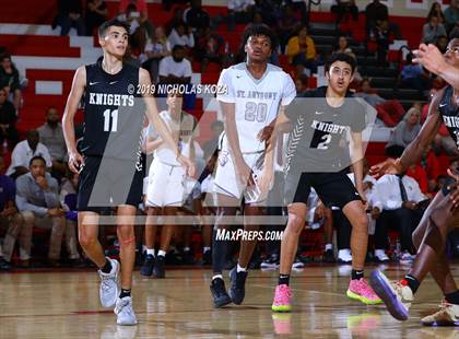 Thumbnail 1 in Bishop Montgomery vs St. Anthony (Ryse Williams/Pac Shores Tournament) photogallery.