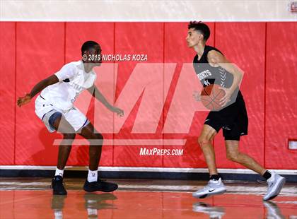 Thumbnail 2 in Bishop Montgomery vs St. Anthony (Ryse Williams/Pac Shores Tournament) photogallery.