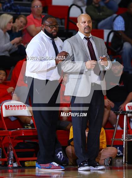 Thumbnail 3 in Bishop Montgomery vs St. Anthony (Ryse Williams/Pac Shores Tournament) photogallery.