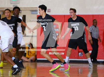 Thumbnail 3 in Bishop Montgomery vs St. Anthony (Ryse Williams/Pac Shores Tournament) photogallery.