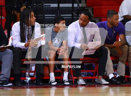 Thumbnail 3 in Bishop Montgomery vs St. Anthony (Ryse Williams/Pac Shores Tournament) photogallery.