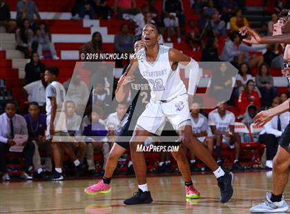 Thumbnail 2 in Bishop Montgomery vs St. Anthony (Ryse Williams/Pac Shores Tournament) photogallery.