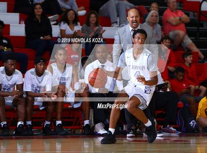 Thumbnail 2 in Bishop Montgomery vs St. Anthony (Ryse Williams/Pac Shores Tournament) photogallery.