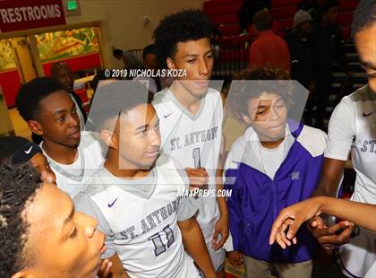 Thumbnail 1 in Bishop Montgomery vs St. Anthony (Ryse Williams/Pac Shores Tournament) photogallery.
