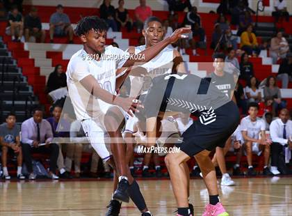 Thumbnail 3 in Bishop Montgomery vs St. Anthony (Ryse Williams/Pac Shores Tournament) photogallery.