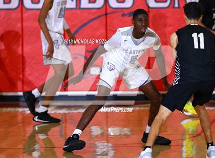 Thumbnail 2 in Bishop Montgomery vs St. Anthony (Ryse Williams/Pac Shores Tournament) photogallery.