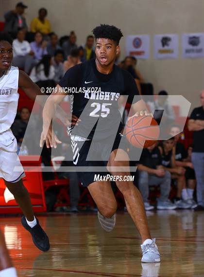 Thumbnail 1 in Bishop Montgomery vs St. Anthony (Ryse Williams/Pac Shores Tournament) photogallery.