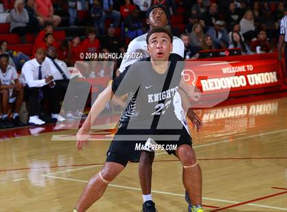 Thumbnail 3 in Bishop Montgomery vs St. Anthony (Ryse Williams/Pac Shores Tournament) photogallery.