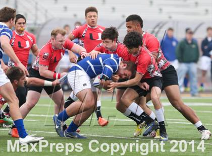 Thumbnail 2 in KC Junior Blues RC vs. Union (Dallas Jesuit Rugby Showdown) photogallery.