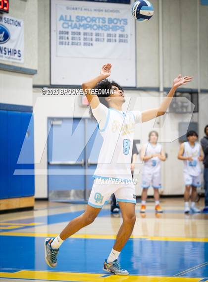 Thumbnail 3 in Village Christian @ Quartz Hill (CIF Division 6 Southern Section Semi Final) photogallery.