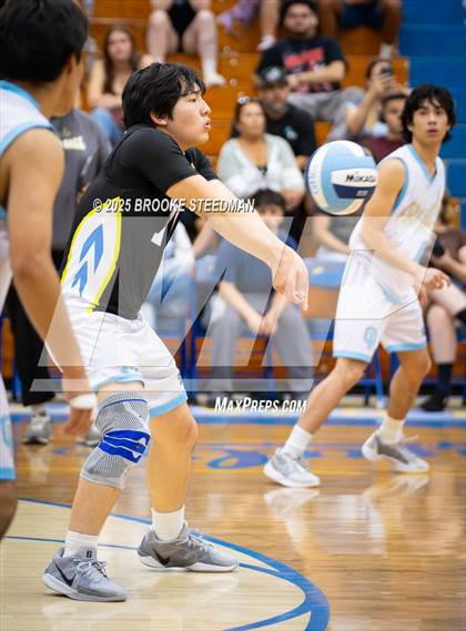 Thumbnail 3 in Village Christian @ Quartz Hill (CIF Division 6 Southern Section Semi Final) photogallery.