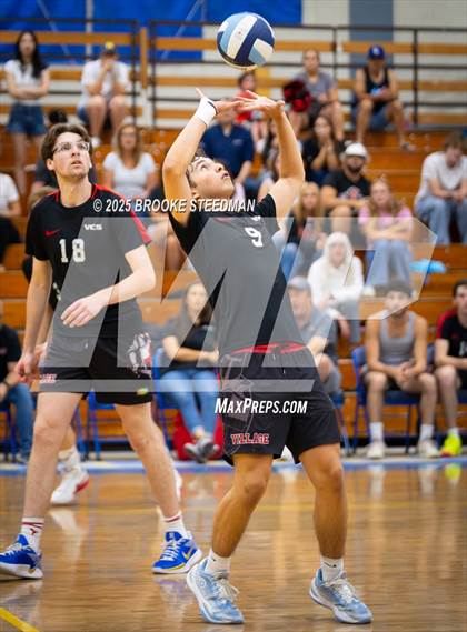 Thumbnail 3 in Village Christian @ Quartz Hill (CIF Division 6 Southern Section Semi Final) photogallery.
