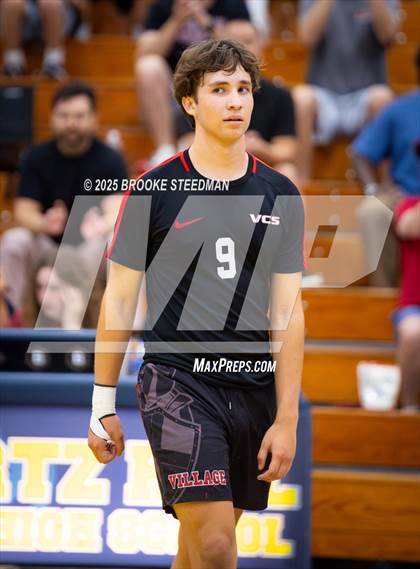 Thumbnail 2 in Village Christian @ Quartz Hill (CIF Division 6 Southern Section Semi Final) photogallery.