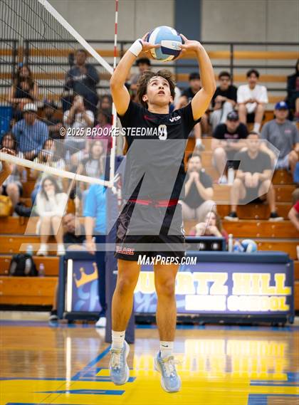 Thumbnail 3 in Village Christian @ Quartz Hill (CIF Division 6 Southern Section Semi Final) photogallery.