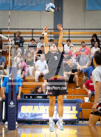 Thumbnail 2 in Village Christian @ Quartz Hill (CIF Division 6 Southern Section Semi Final) photogallery.