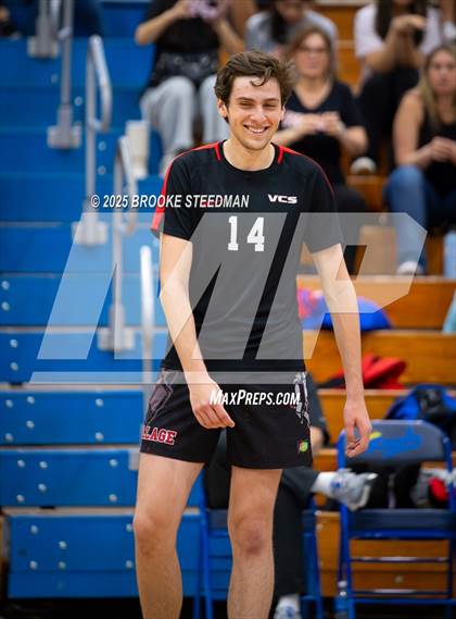 Thumbnail 3 in Village Christian @ Quartz Hill (CIF Division 6 Southern Section Semi Final) photogallery.
