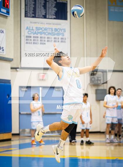 Thumbnail 3 in Village Christian @ Quartz Hill (CIF Division 6 Southern Section Semi Final) photogallery.