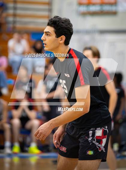 Thumbnail 2 in Village Christian @ Quartz Hill (CIF Division 6 Southern Section Semi Final) photogallery.
