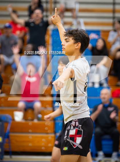 Thumbnail 2 in Village Christian @ Quartz Hill (CIF Division 6 Southern Section Semi Final) photogallery.