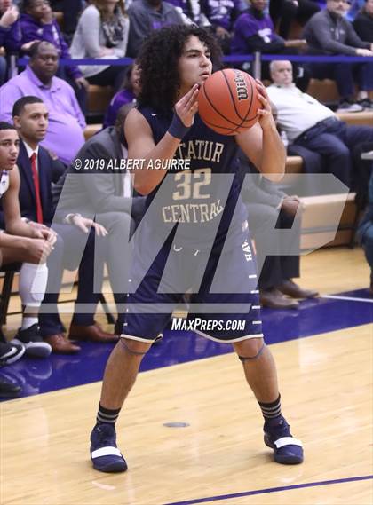 Thumbnail 1 in Decatur Central vs. Ben Davis (IHSAA 4A 3rd Round Playoff) photogallery.