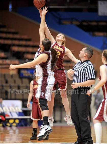 Thumbnail 1 in Fresno Christian vs. Coast Union (CIF CS D5 Final) photogallery.