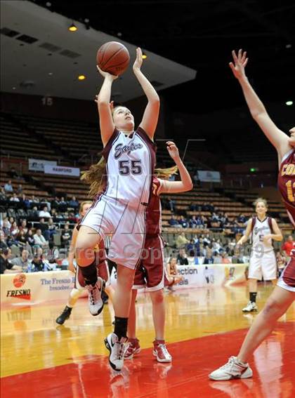 Thumbnail 3 in Fresno Christian vs. Coast Union (CIF CS D5 Final) photogallery.