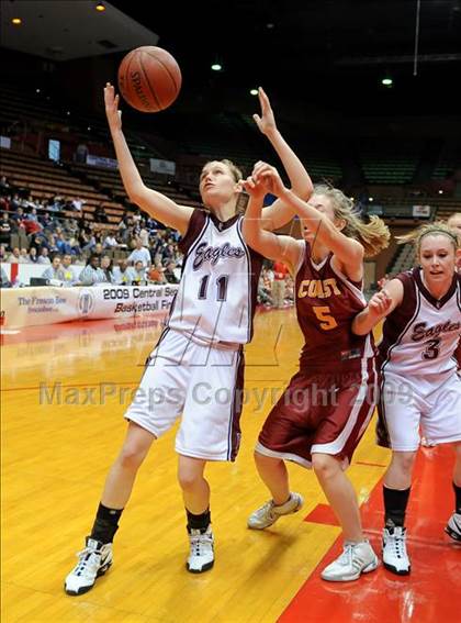 Thumbnail 2 in Fresno Christian vs. Coast Union (CIF CS D5 Final) photogallery.