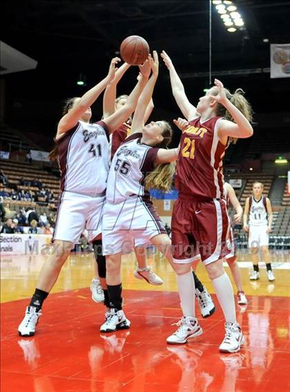 Thumbnail 2 in Fresno Christian vs. Coast Union (CIF CS D5 Final) photogallery.