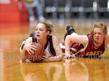 Thumbnail 2 in Fresno Christian vs. Coast Union (CIF CS D5 Final) photogallery.