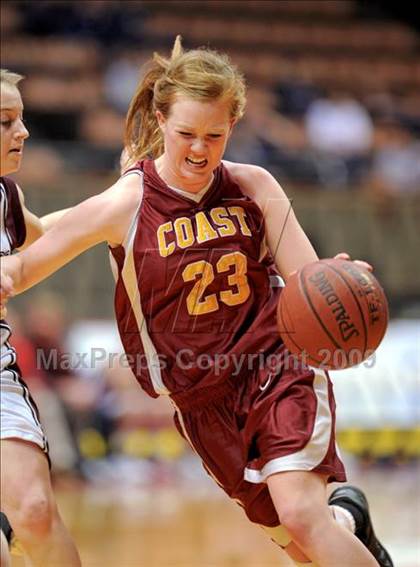 Thumbnail 3 in Fresno Christian vs. Coast Union (CIF CS D5 Final) photogallery.