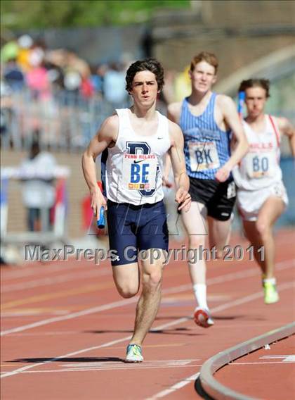Thumbnail 1 in 117th Penn Relays (Boys Small School 4x800m Event 303) photogallery.