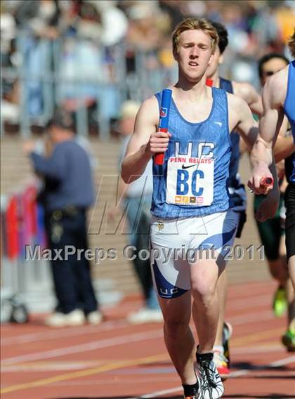 Thumbnail 2 in 117th Penn Relays (Boys Small School 4x800m Event 303) photogallery.