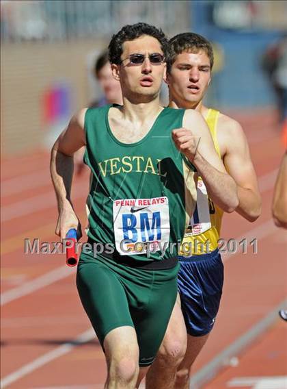 Thumbnail 3 in 117th Penn Relays (Boys Small School 4x800m Event 303) photogallery.