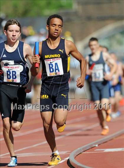 Thumbnail 3 in 117th Penn Relays (Boys Small School 4x800m Event 303) photogallery.