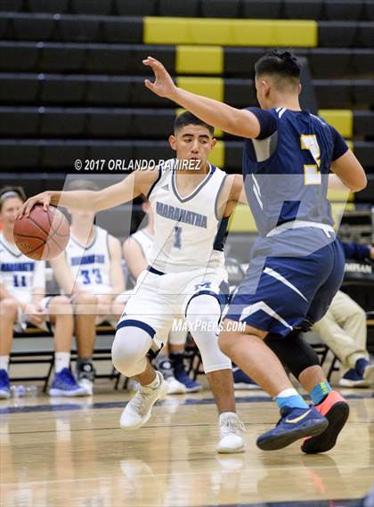 Thumbnail 3 in Maranatha Christian vs Preuss UCSD (Grossmont Winter Classic) photogallery.