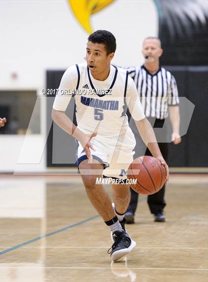 Thumbnail 3 in Maranatha Christian vs Preuss UCSD (Grossmont Winter Classic) photogallery.