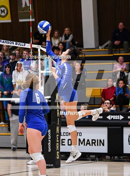 Thumbnail 2 in Marin Catholic vs. Branson photogallery.