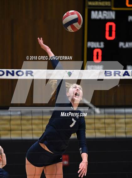 Thumbnail 3 in Marin Catholic vs. Branson photogallery.