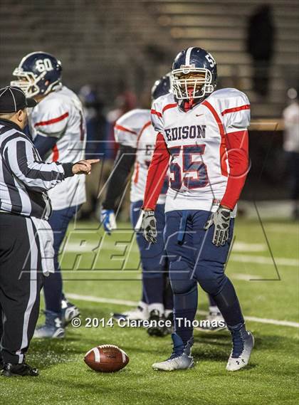 Thumbnail 3 in Edison @ Tuscarora (VHSL Region 5A Playoff) photogallery.