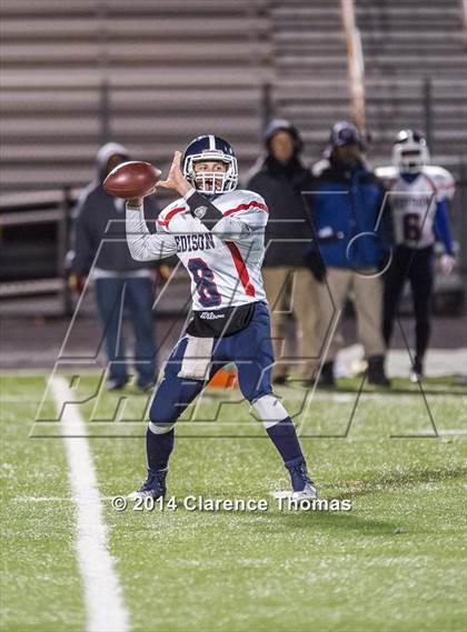 Thumbnail 2 in Edison @ Tuscarora (VHSL Region 5A Playoff) photogallery.
