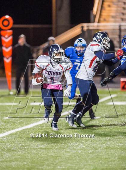 Thumbnail 1 in Edison @ Tuscarora (VHSL Region 5A Playoff) photogallery.