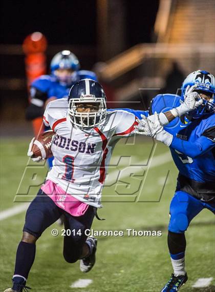Thumbnail 1 in Edison @ Tuscarora (VHSL Region 5A Playoff) photogallery.